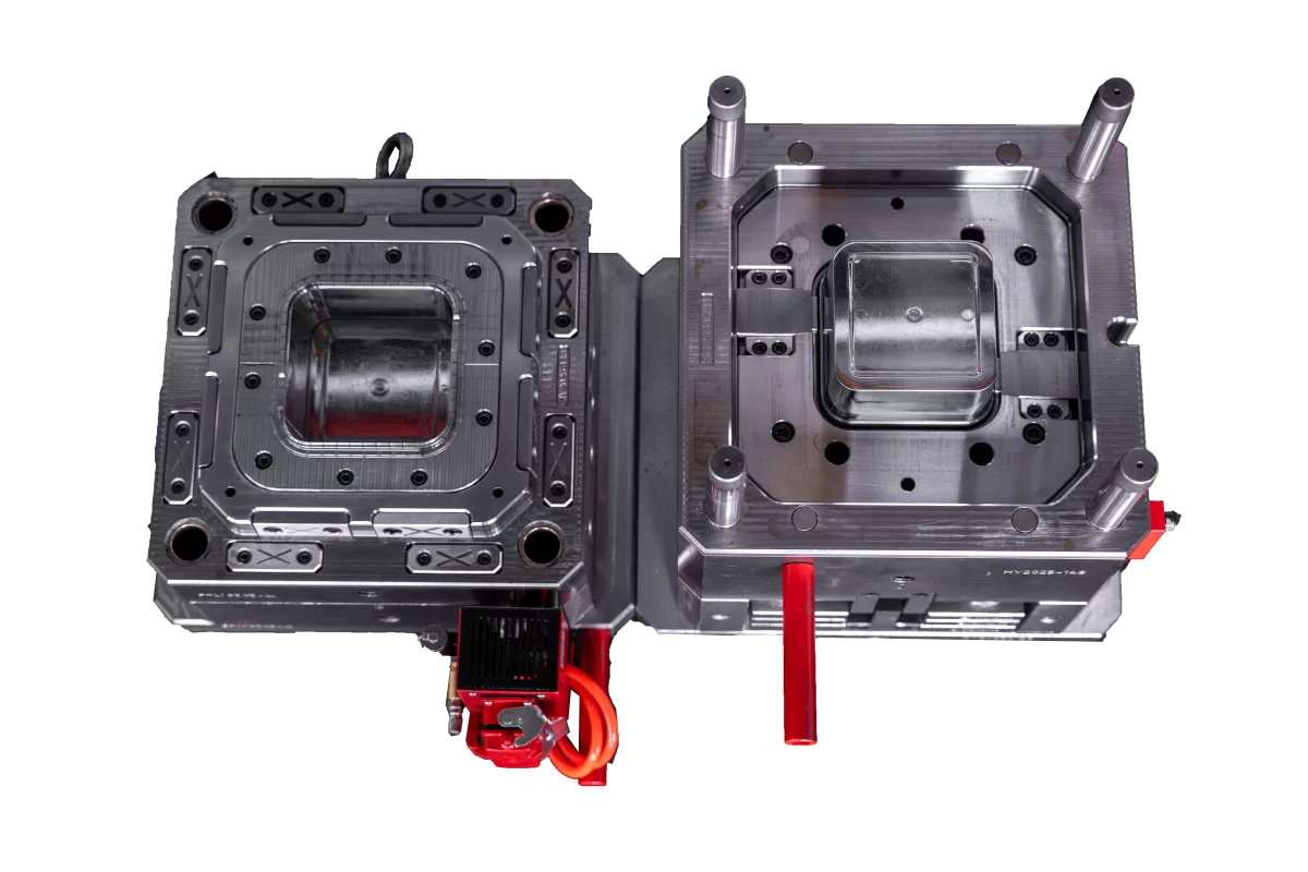 1000ml square container body